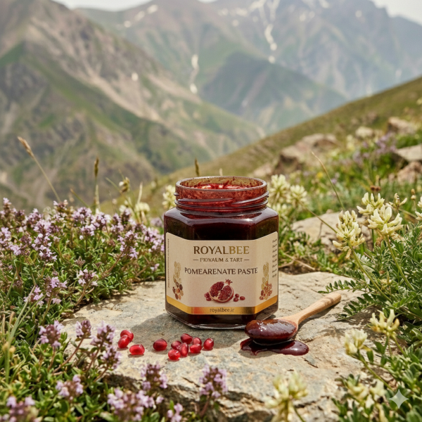 خرید رب انار طبیعی و غلیظ | رب انار محلی ملس نیم کیلویی