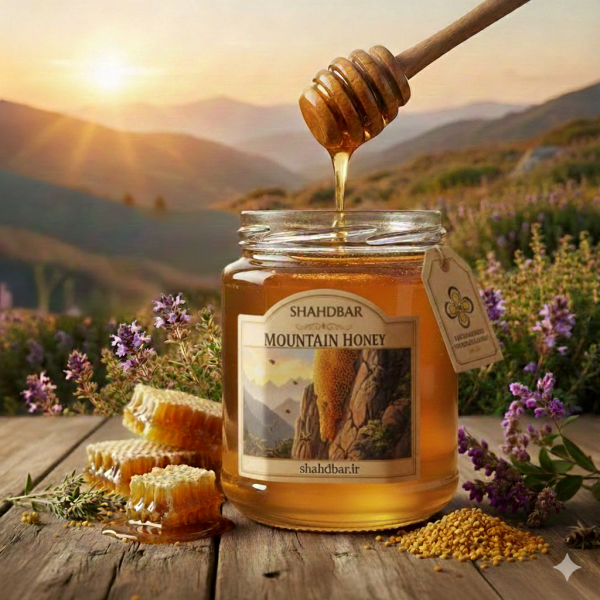 خرید عسل ممتاز شهد بار | عسل طبیعی کوهی با خلوص بالا یک کیلویی