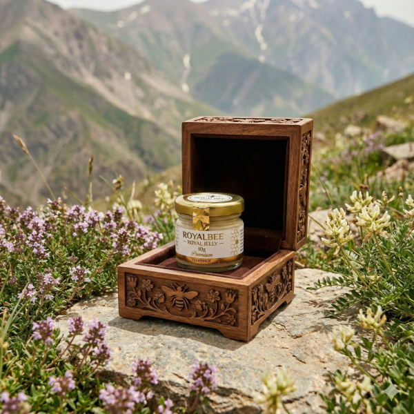 خرید ژل رویال طبیعی 10 گرمی | غذای ملکه زنبورعسل